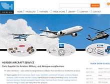 Tablet Screenshot of herberaircraft.com